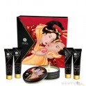 COFFRET DE MASSAGE SHUNGA SECRETS GEISHA A LA FRAISE