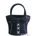 SAC A MAIN CORSET NOIR