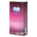 PRESERVATIFS SOFT TUTTI FRUTTI X 12