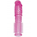 GAINE PENIS SILICONE A PICOTS LONGS