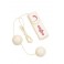 BOULES DE GEISHA VIBRANTE BLANCHE